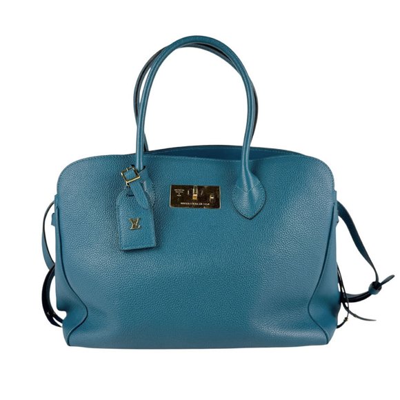Louis Vuitton Milla Blue Leather handbag - Picture 1 of 5